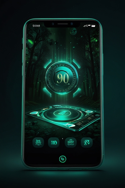 Smartphone con app Posido Casino